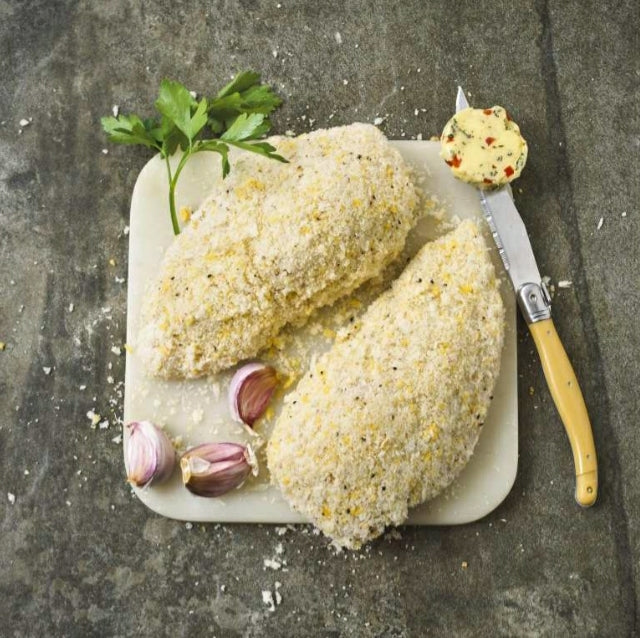 Creme cheese and apricot stuffed chicken breast 1pc